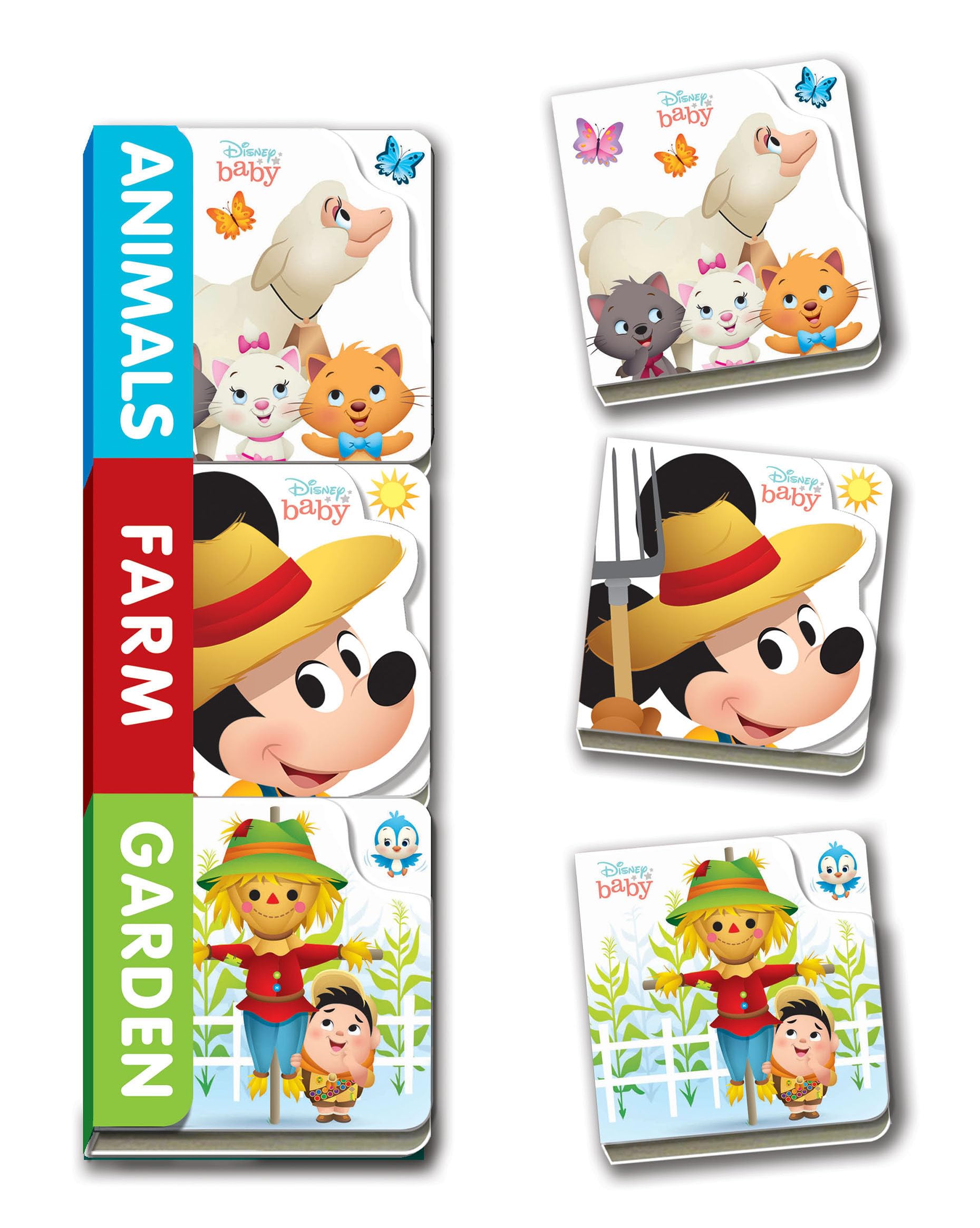 Disney Baby: Animals, Farm, Garden (Teeny Tiny Books)