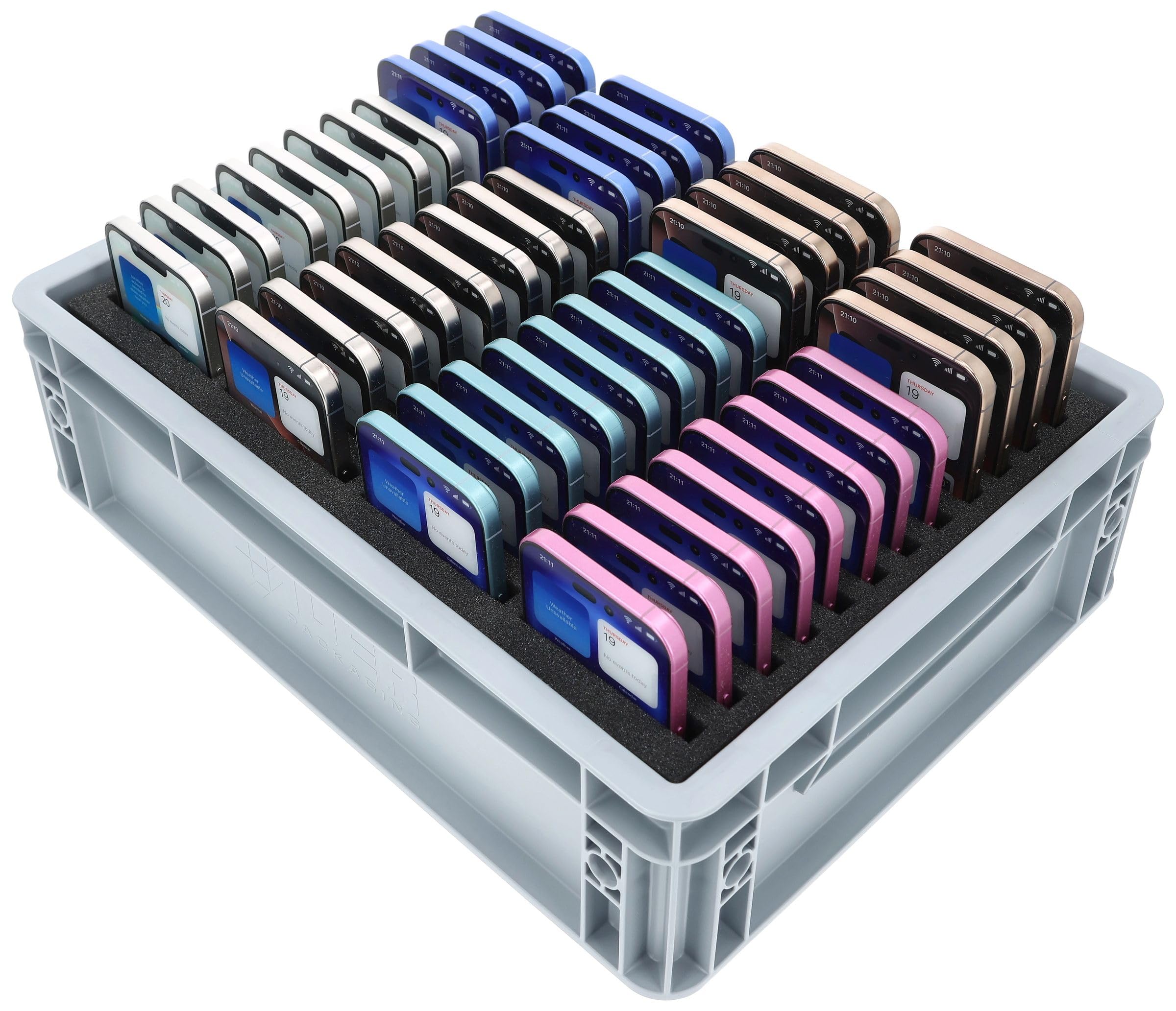 Feldherr Smartphone-Box für 48 Smartphones 40 x 30 x 12 cm