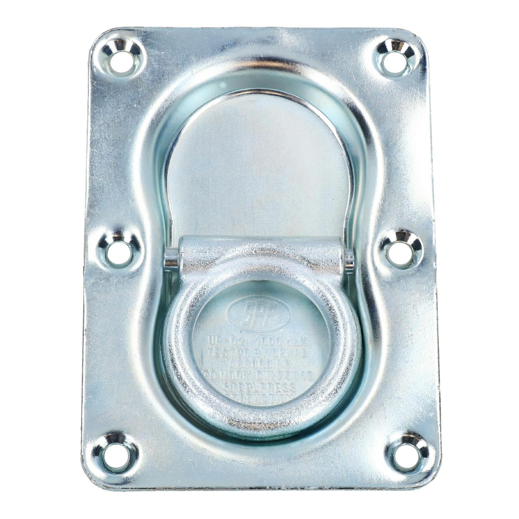 AB Tools Anillos de anclaje grandes empotrados para remolques de anclaje, 6 unidades