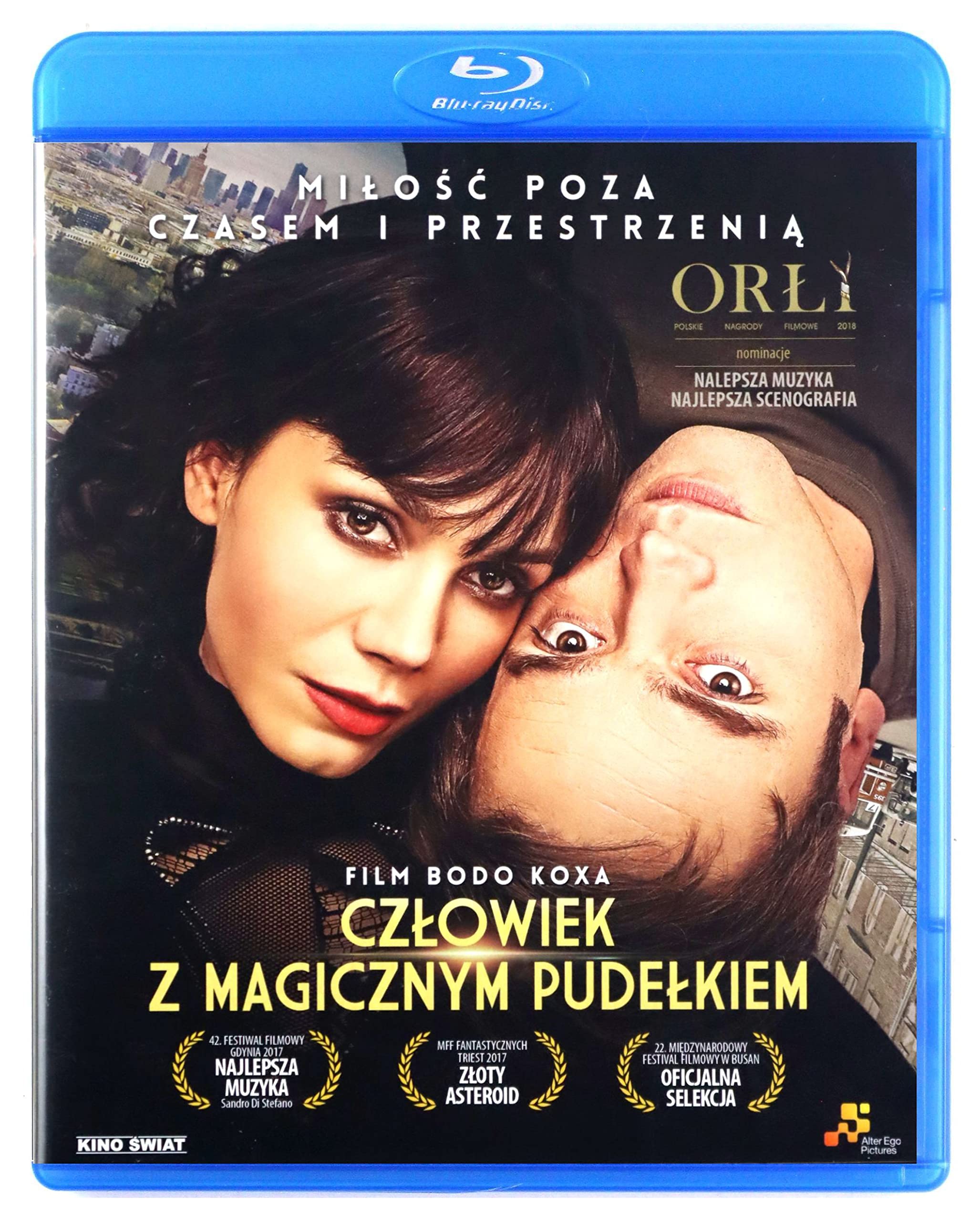 The Man with the Magic Box Blu-Ray Region B subtítulos en inglés película de ciencia ficción polaca