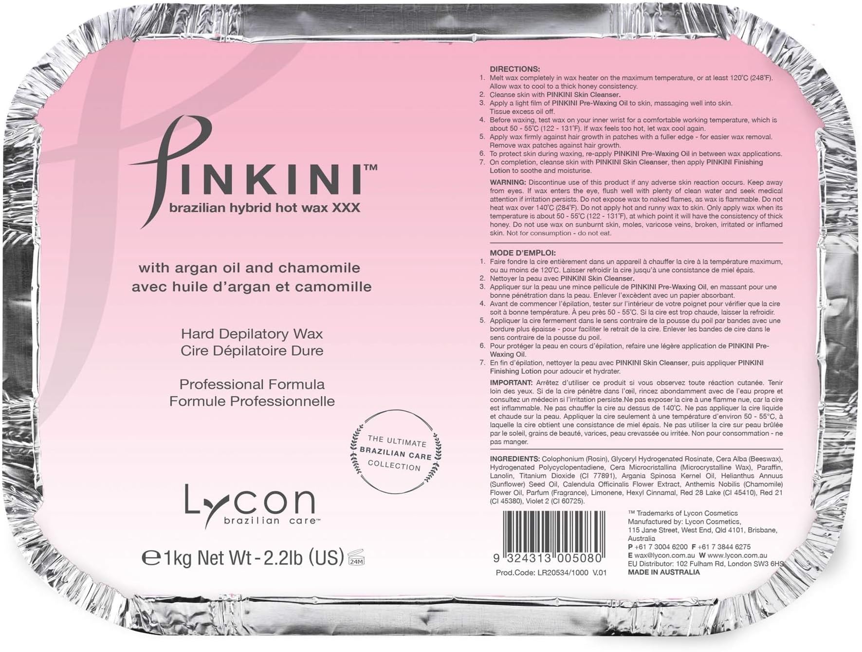 Lycon Hybrid Hot Wax XXX Pinkini (Lycon Hybrid Hot Wax Pinkini)
