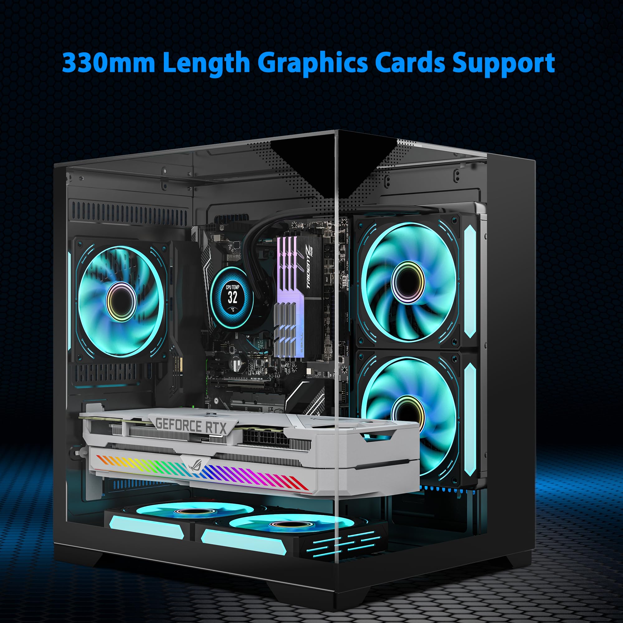 Amazon.co.jp: GOPIE Mini ITX コンピューターケース T03 ブラック
