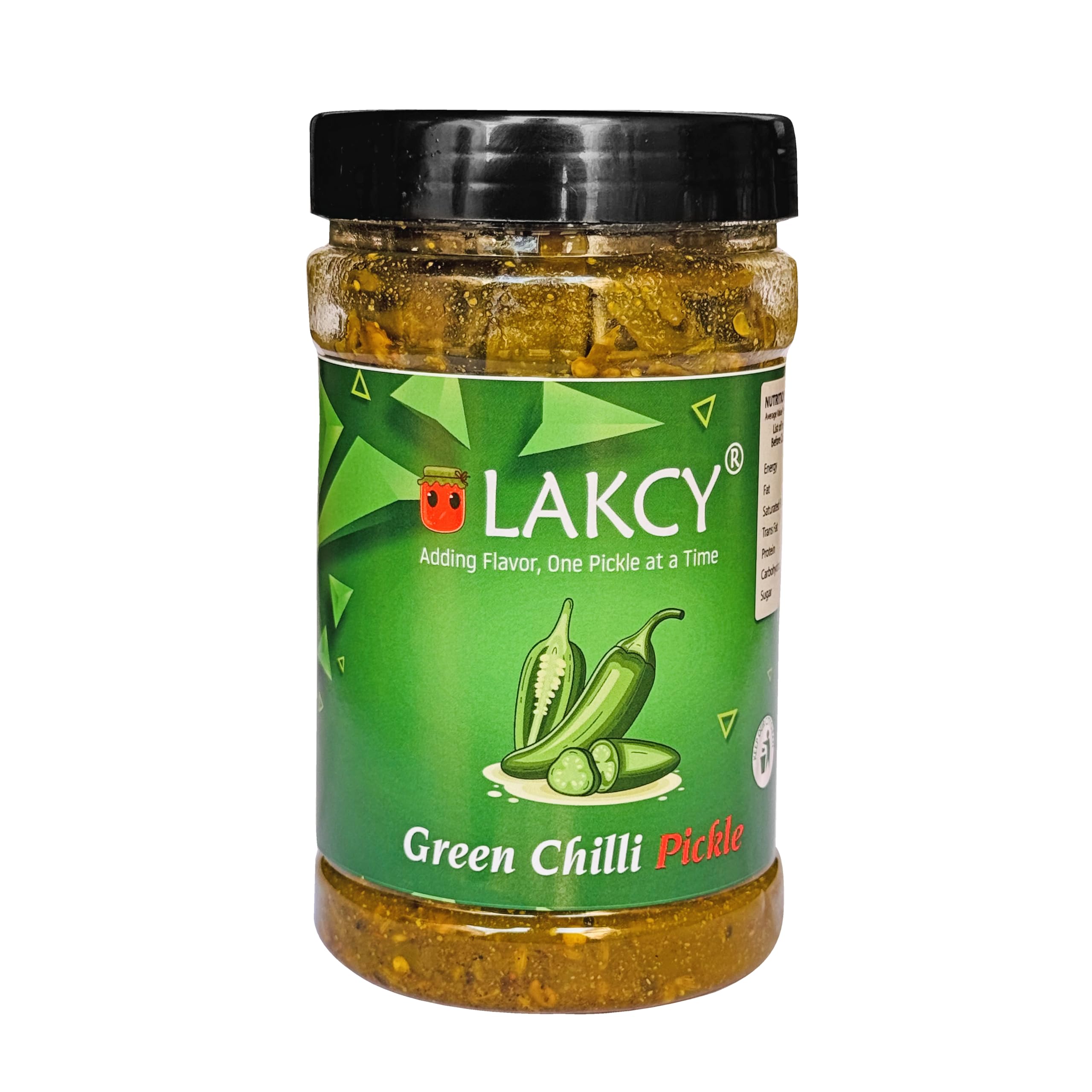 LAKCY Home Made Traditional Spicy Green Chilli Pickled| Hari Mich ka Achar| Spicy, Tangy & Tasty Achaar | Sun-Dried| Original- 400g- Pickled Green Chilly in a Jar, NO Preservatives (B0D3TF9Y6L) Amazon Price History, Amazon Price Tracker