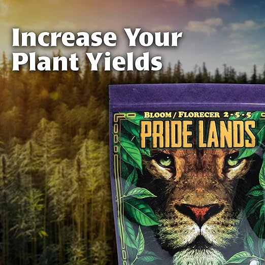 Pride Lands Premium Organic Bloom Fertilizer con NPK, 35 lb miniatura 4
