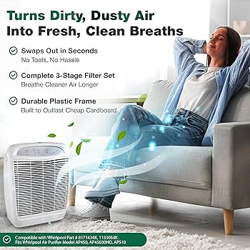 Amazon.com: 1 HEPA Kenmore Air Purifier Filter, Fits Kenmore