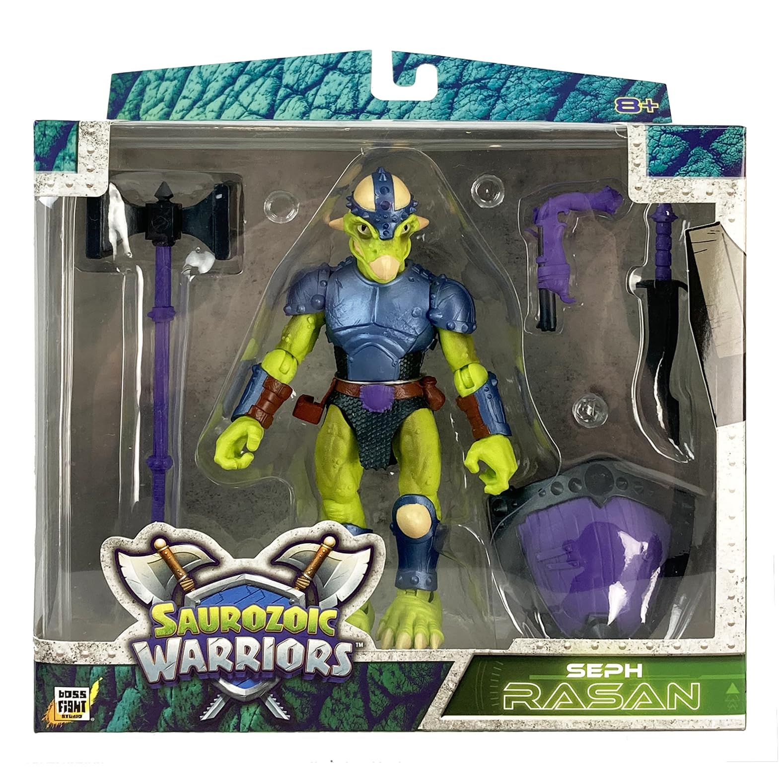 Amazon.com: Boss Fight Studio Saurozoic Warrior Seph Rasan
