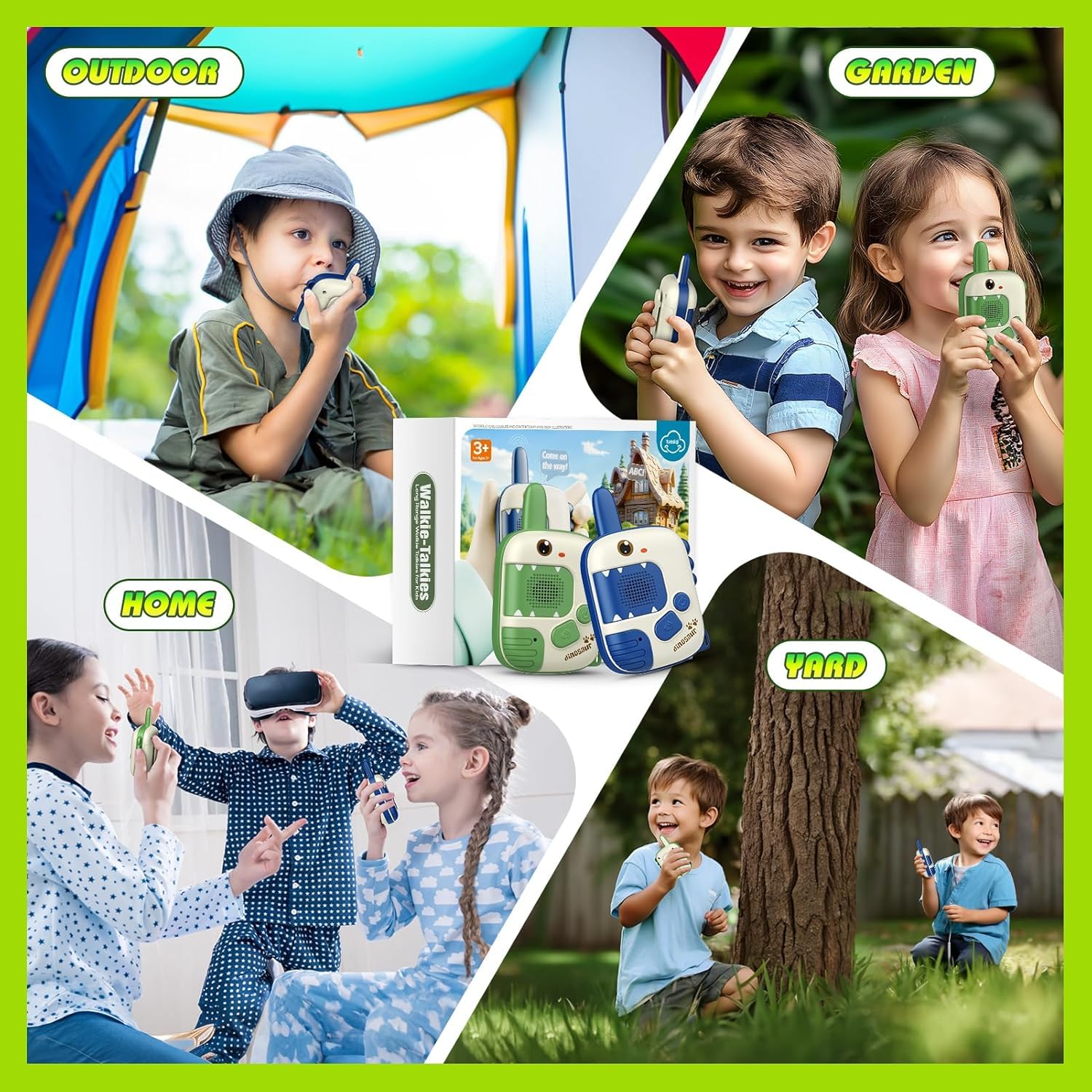 Walkie Talkie Children,Long Range Toy from 3 4 5 6 7 8 Years Boy 3-8 Years Gift Ideas Walky Talky Gift Boy Outdoor Games for Boys Radio Children's Toy Toys - Image 6 thumbnail
