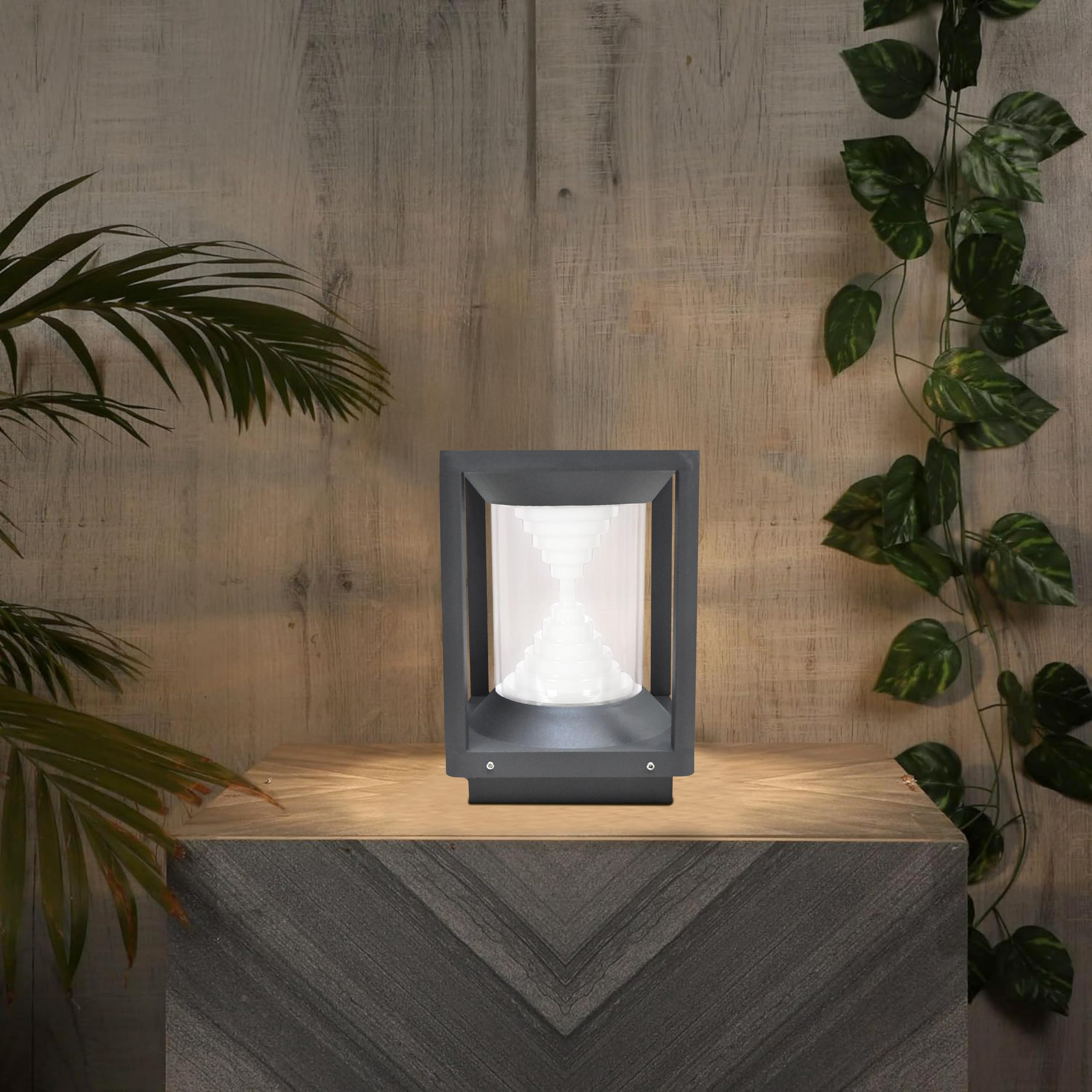 Forus Gate Lamp - Unbreakable Outdoor Post Light -24 Forus Gate Lamp - Unbreakable Outdoor Post Light -24