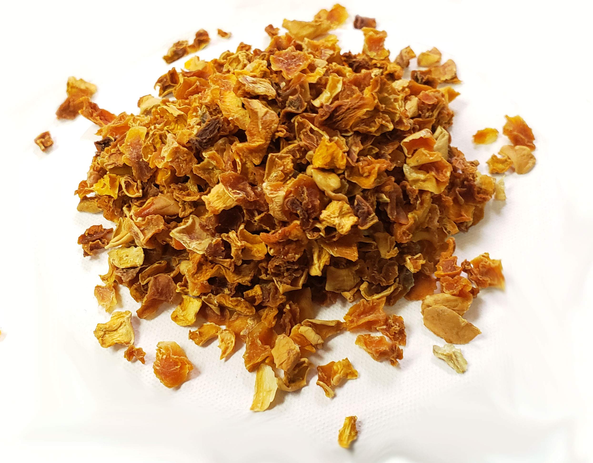 Dried Butternut Squash 8 Ounces Bulk-Heat Sealed in a Poly Bag-Dehydrated Butternut Squash-Butternut Pumpkin or Gramma