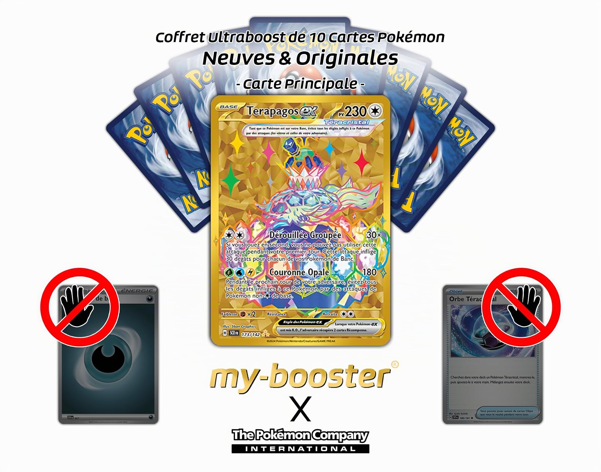 CARTE POKÉMON BEKAGLACON Ex 210/197 EV3 Flammes Obsidiennes OBF Ecarlate violet EUR 5,48 - FR
