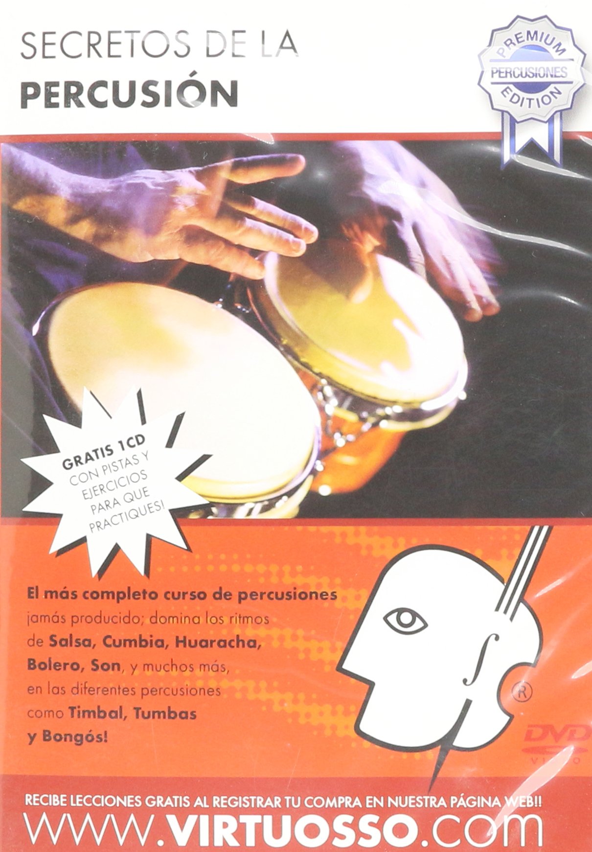Virtuosso Percussion Method (Curso De Percusiones) SPANISH ONLY