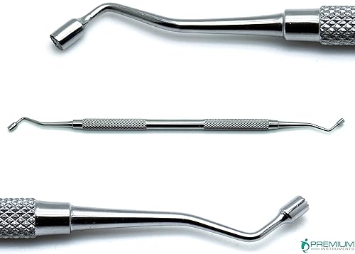 Taponador liso dental 0.110 in/0.122 in compuesto de amalgama de llenado de instrumentos restauradores del conducto radicular