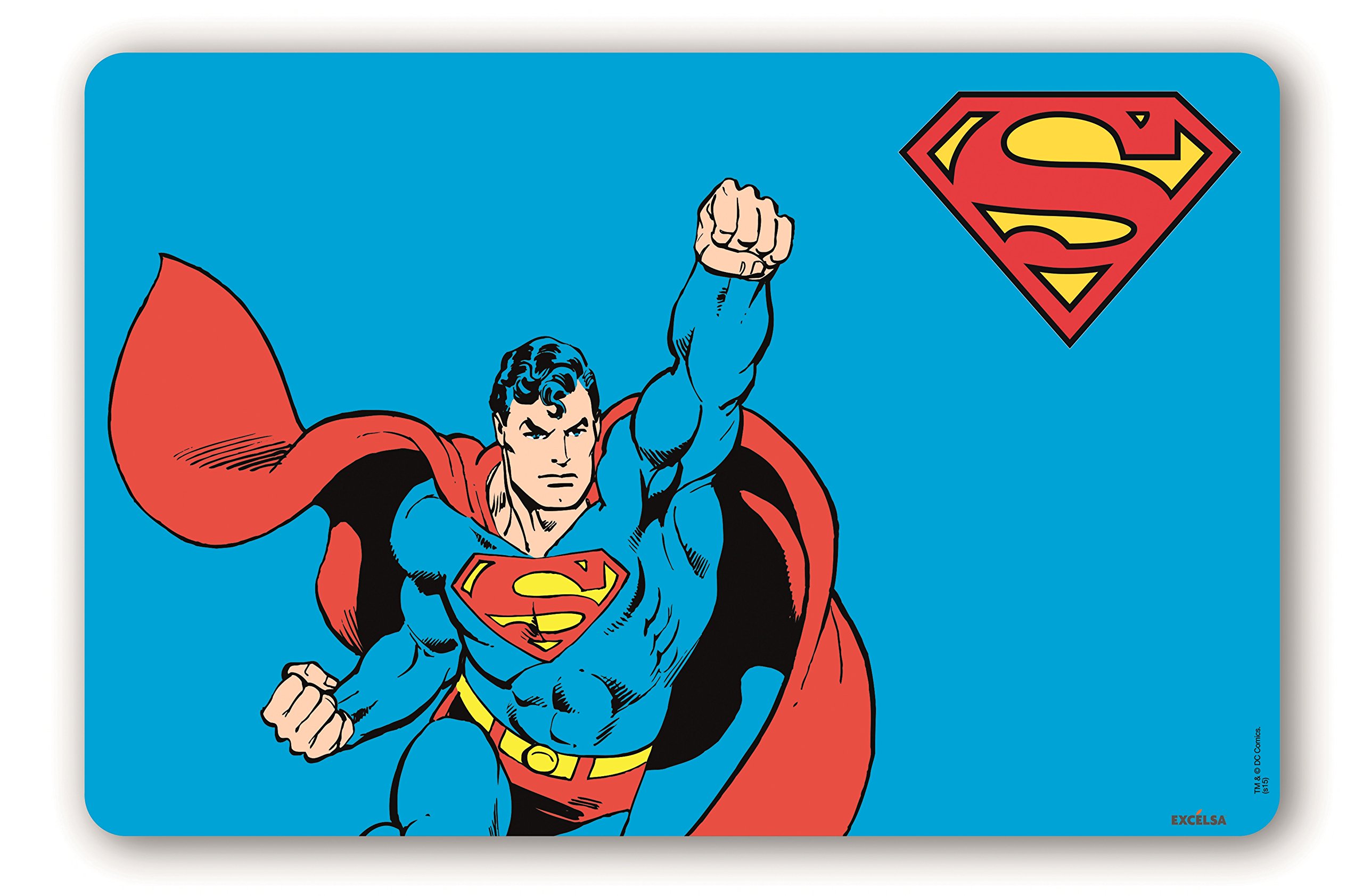 Excelsa Placemat Superman 44 x 29 cm azure