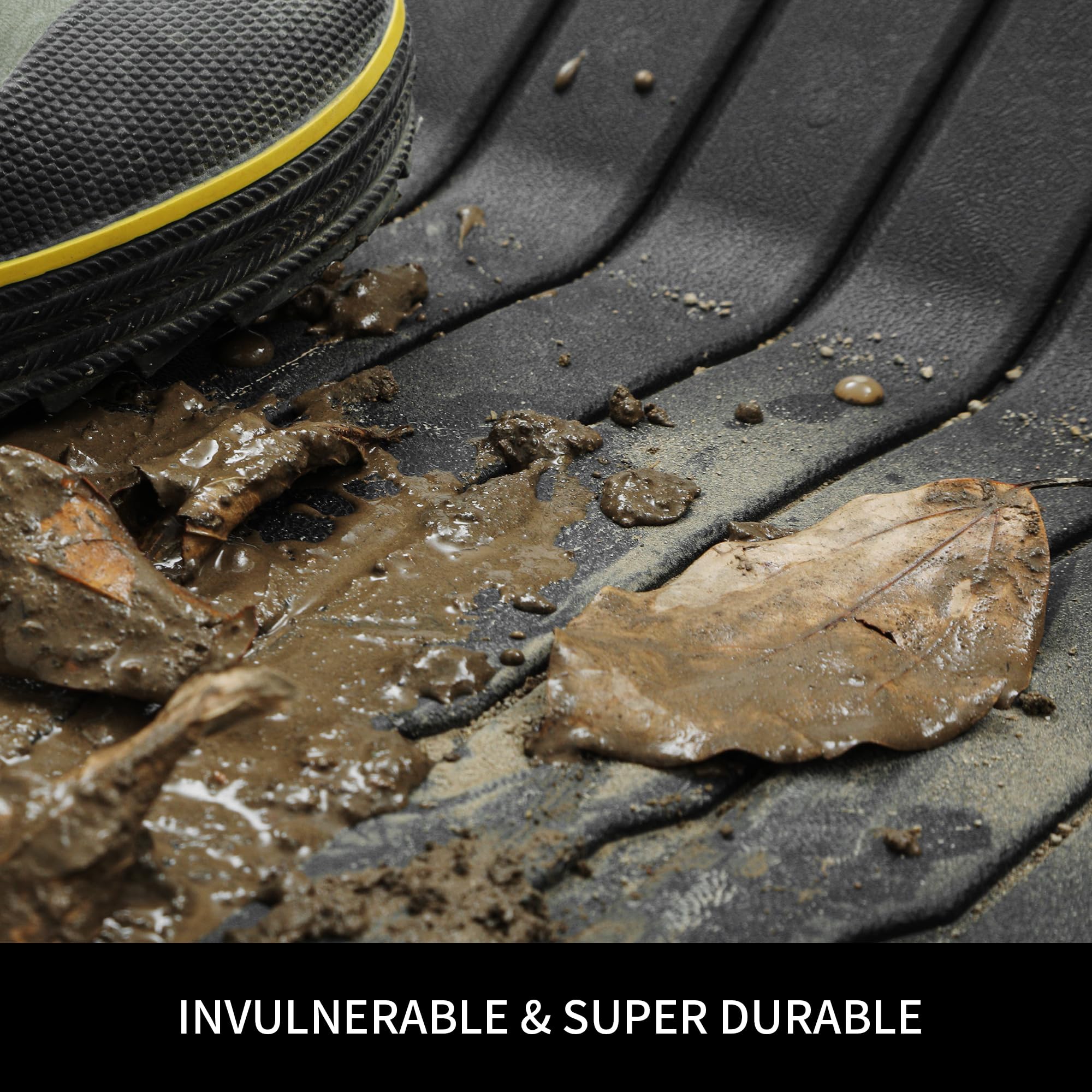 OEDRO Floor Mats Trunk Mat with Backrest Mat for Tesla Model Y 7-Seater 2025-2020 Not Fit Model Y — view 6