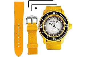 Resilient Ocdin Watch Strap: A Premium Replacement for Blancpain X Swatch