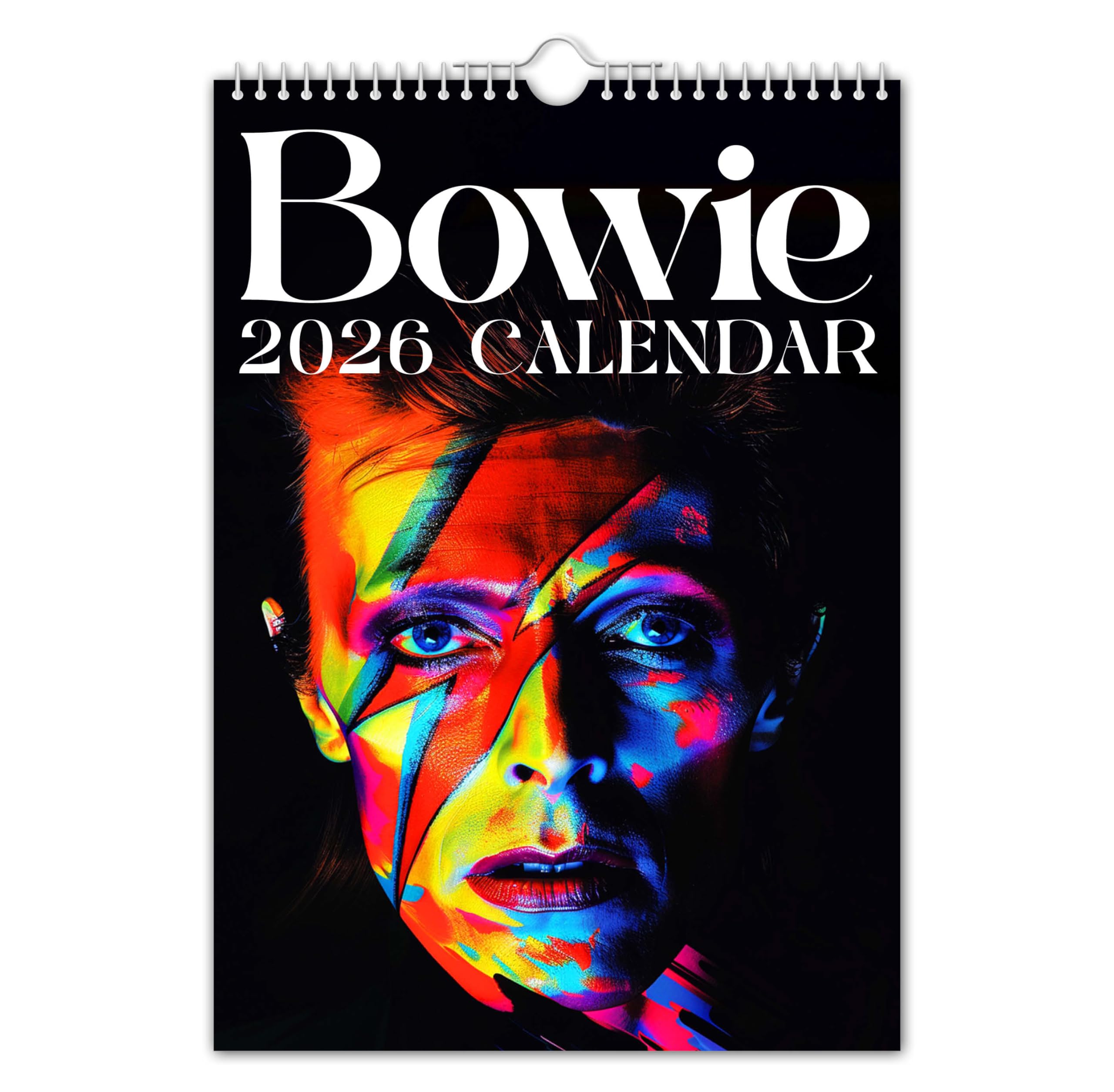 The Calendar King // David Bowie - ART - A4 Size 2026 Wall Calendar
