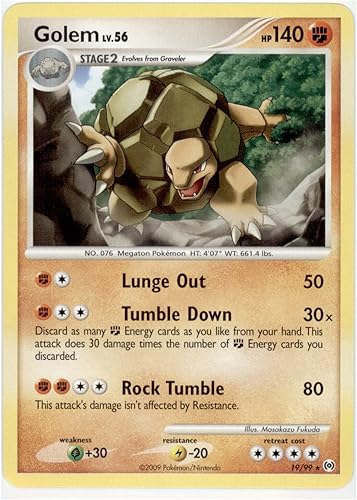 Pokemon - Golem (19) - Arceus