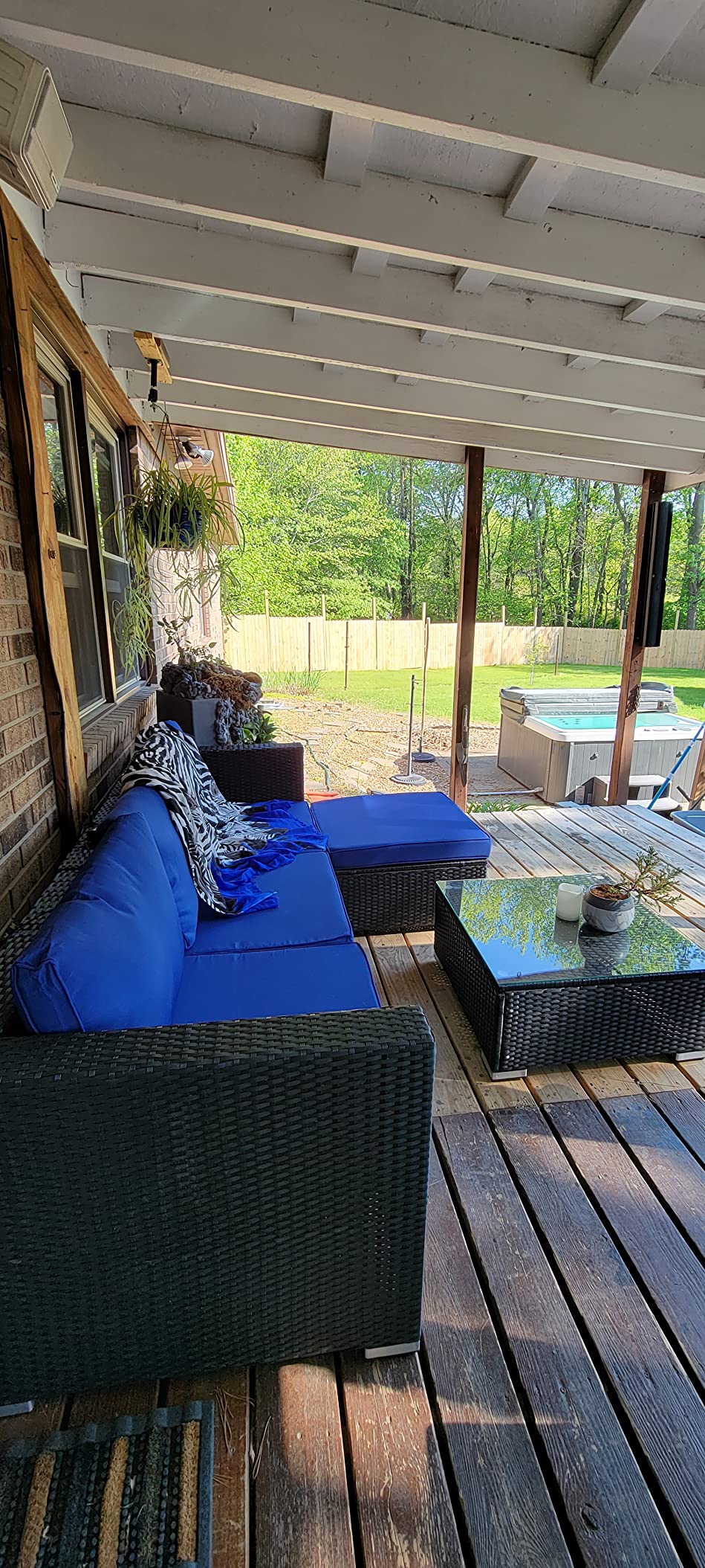 30/mo Finance PAOLFOX 5 Piece Patio Furniture Sets,Patio