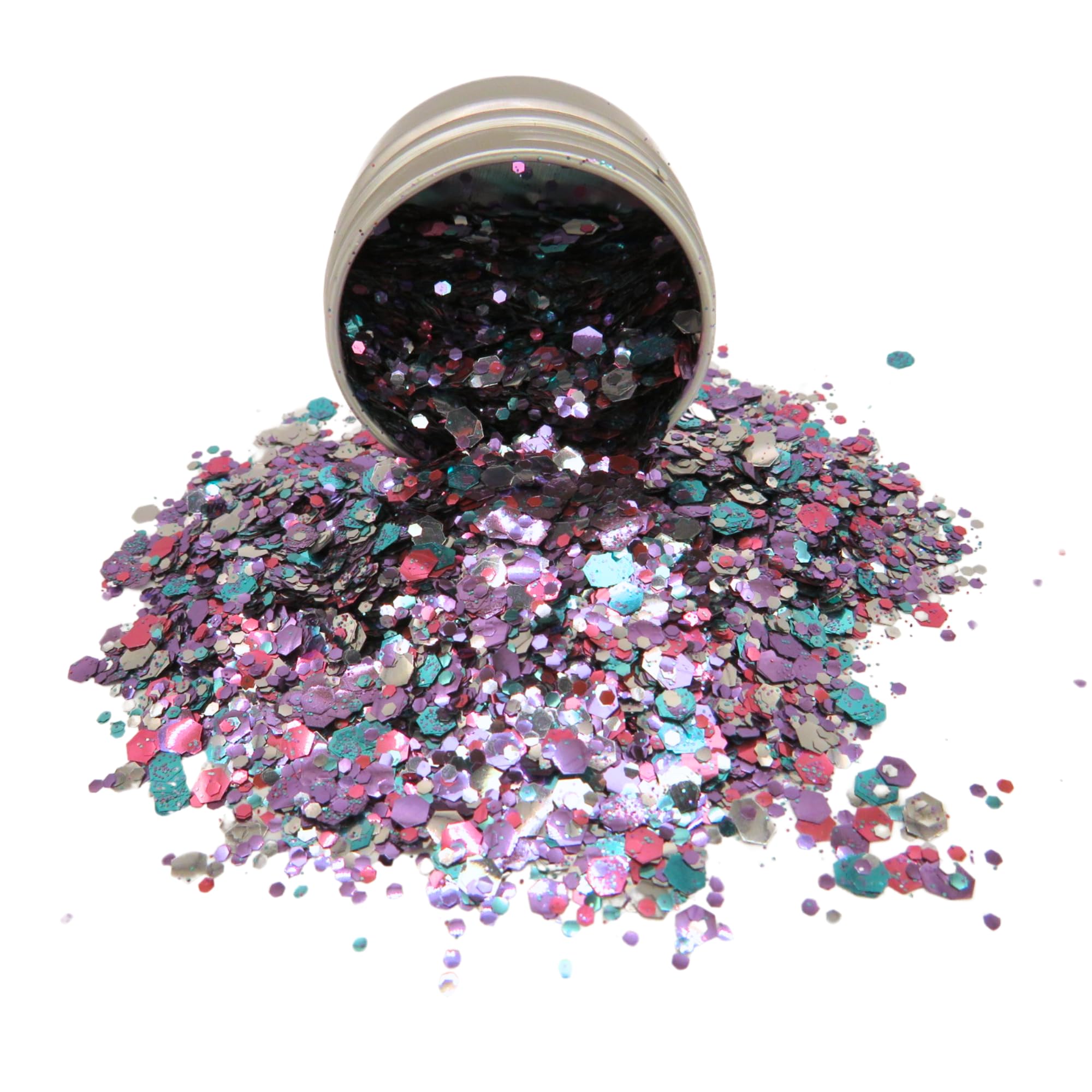 Luminosity Glitter Biodegradable Glitter - Eco-Friendly Loose Glitter for Face Body, Makeup & Festivals (6g Pot) - Image 4