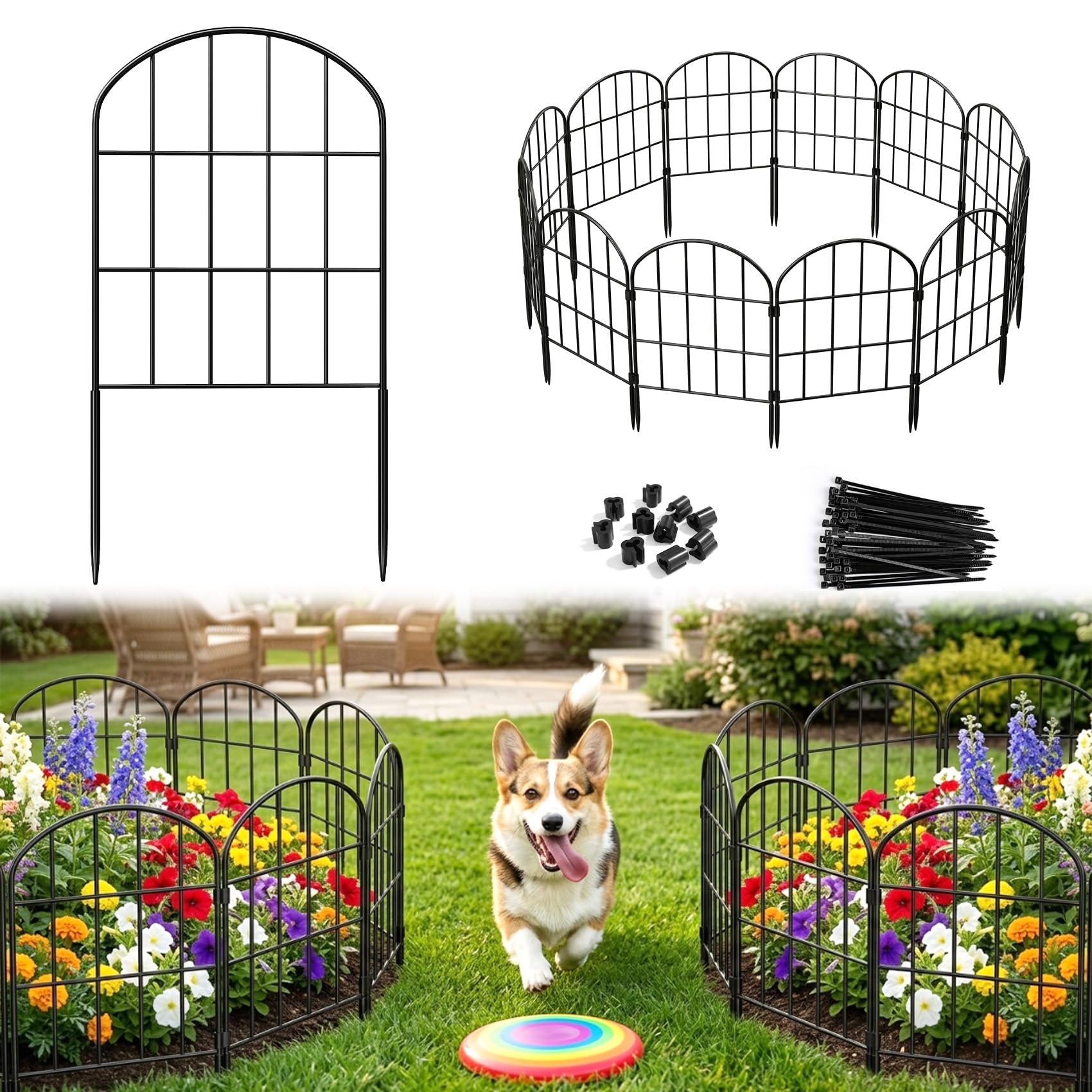 Ticanros Garden Fence Panels