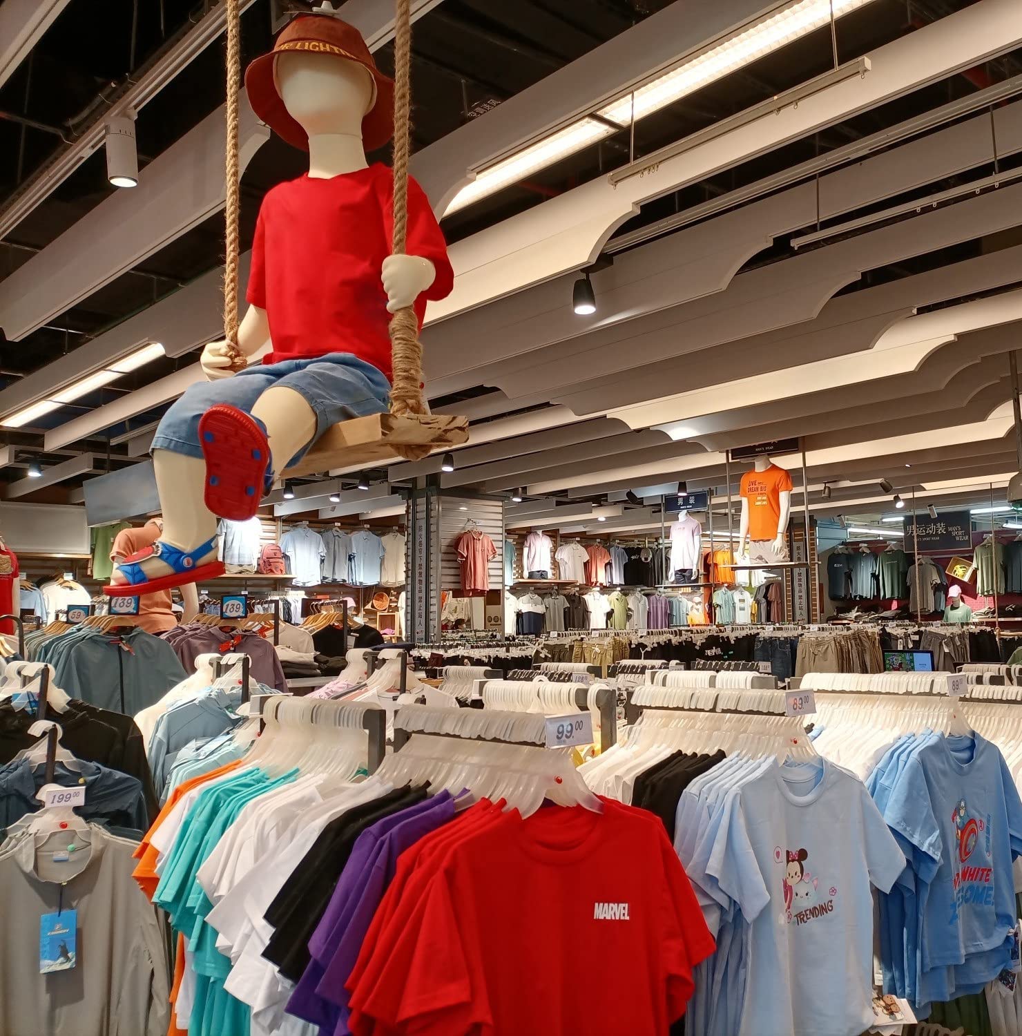Kinder-Schaufensterpuppe für den ganzen Körper – feststeckbarer Torso für Kleidungsdisplay und Schaufensterinstallation, Unisex-Säuglings-Pose für Weihnachtsdekoration