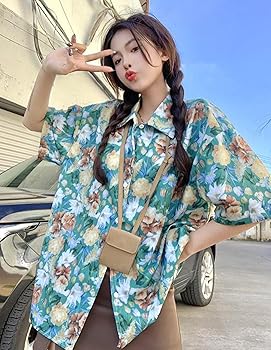 【新品未使用】 Pepper専用ウェア シャツパンツ一体型 アロハ柄 Amazon | [Shopyruder] アロハシャツ 上下セット メンズ 大きい