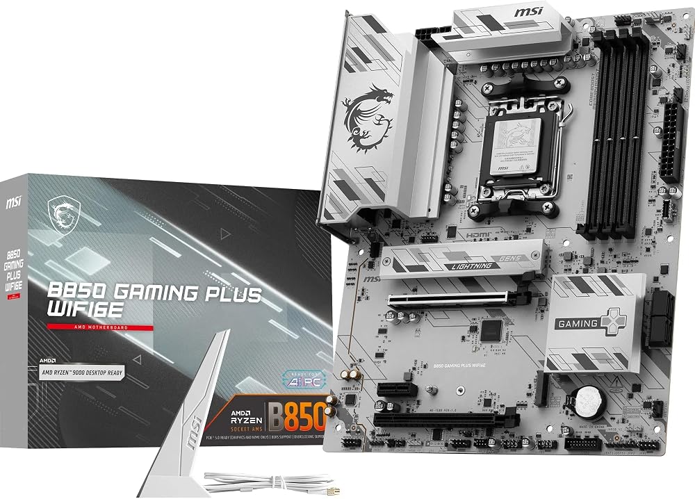 MSI B850 Gaming Plus WIFI6E Carte Mère ATX AM5 DDR5