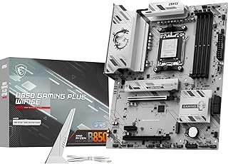 MSI B850 Gaming Plus WIFI6E ATX Motherboard – For AMD Ryzen 9000/8000/7000 Processors, AM5 – DDR5 Me