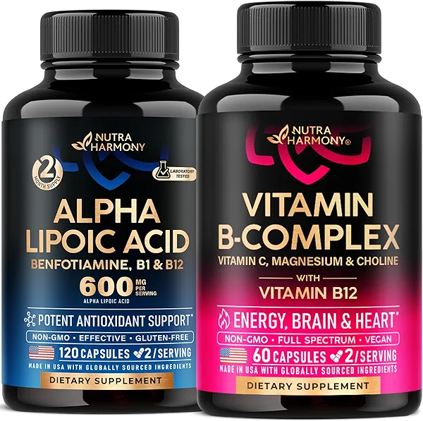 NUTRAHARMONY Alpha Lipoic Acid & Vitamin B Complex Capsules