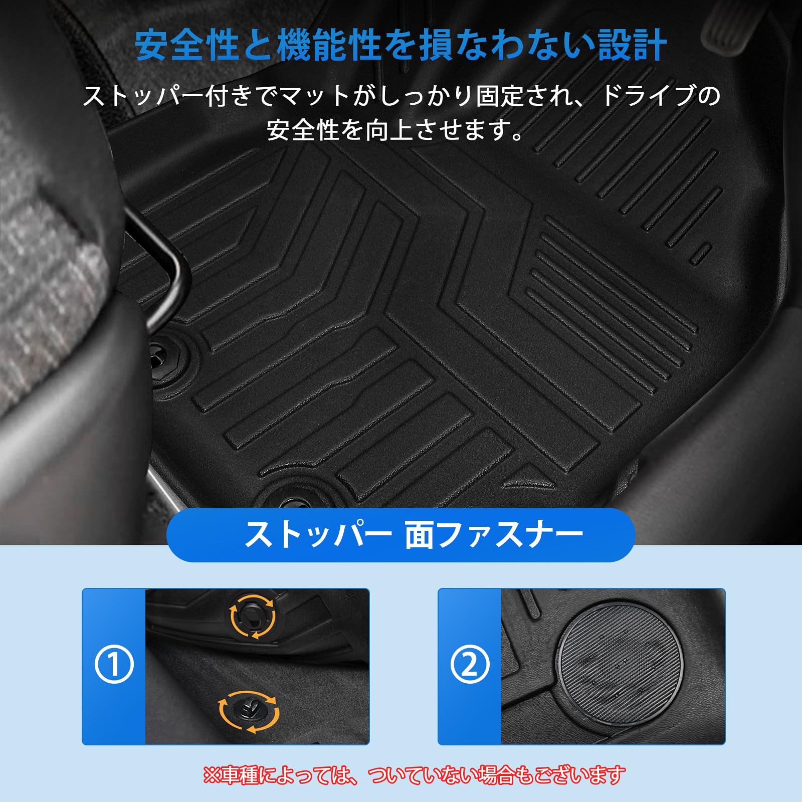 Amazon.co.jp: 新型 シエンタ 10系 MXP 7人乗り用 専用 フロアマット+ 