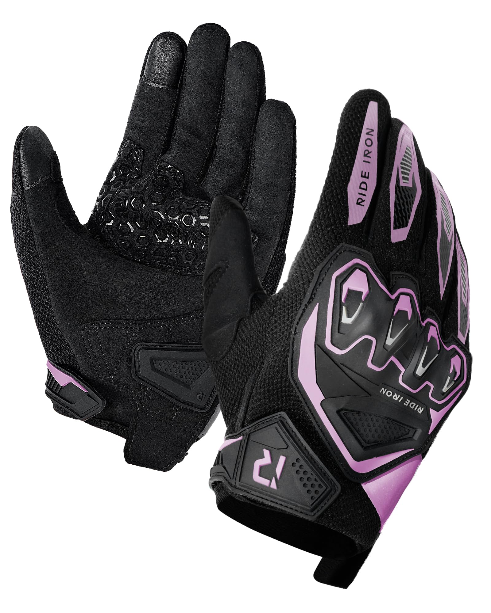 Motorcycle Gloves for Men Women Summer Touchscreen Riding Gloves with Palm Sliders Protective Gear for Road Racing Dirt