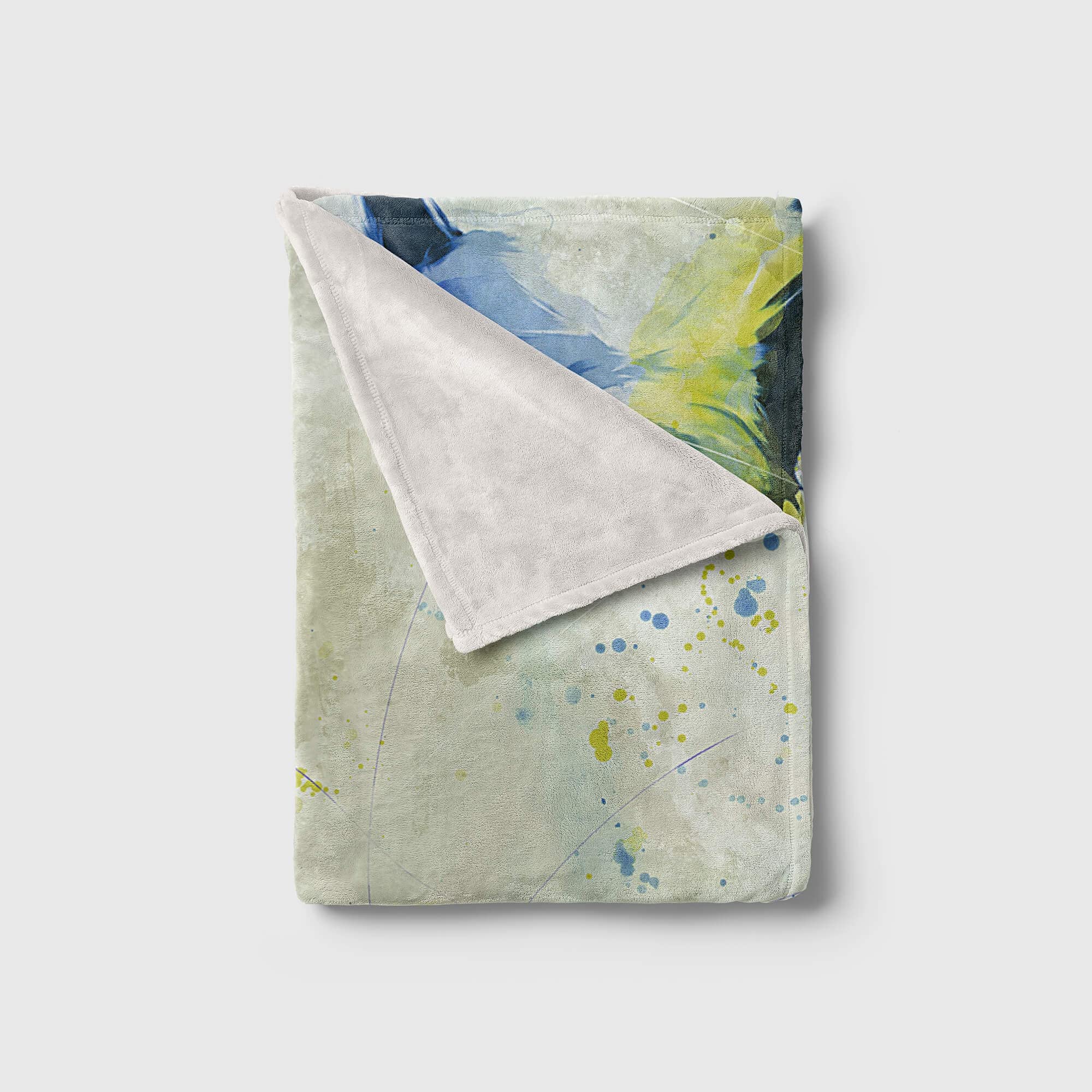 SplashArt Sport Handtuch Strandhandtuch Saunatuch Kuscheldecke Kunstvoll Boxen III Sporth Größe 180 x 130 cm (Tagesdecke - Sherpa Flies)