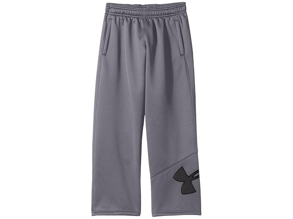 

Under Armour Kids Armour Fleece Big Logo Pants (Big Kids) (Graphite/Ultra Blue/Ultra Blue) Boy's Casual Pants