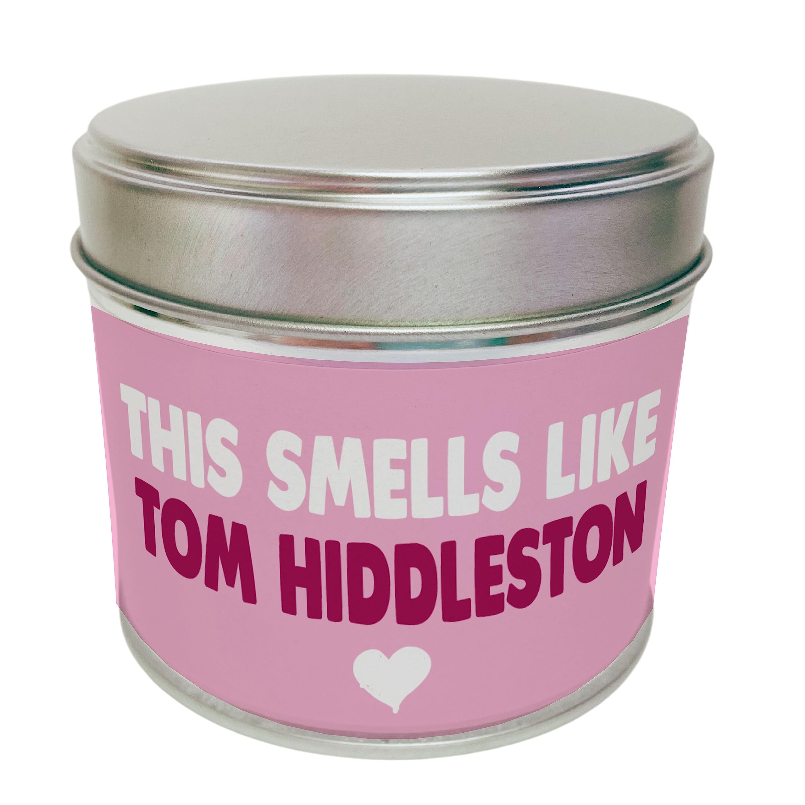 Wanky Candle - Smells Like Tom Hiddleston Celebrity Inspired Scented Tin Candle Funny Soy Wax Home Decor