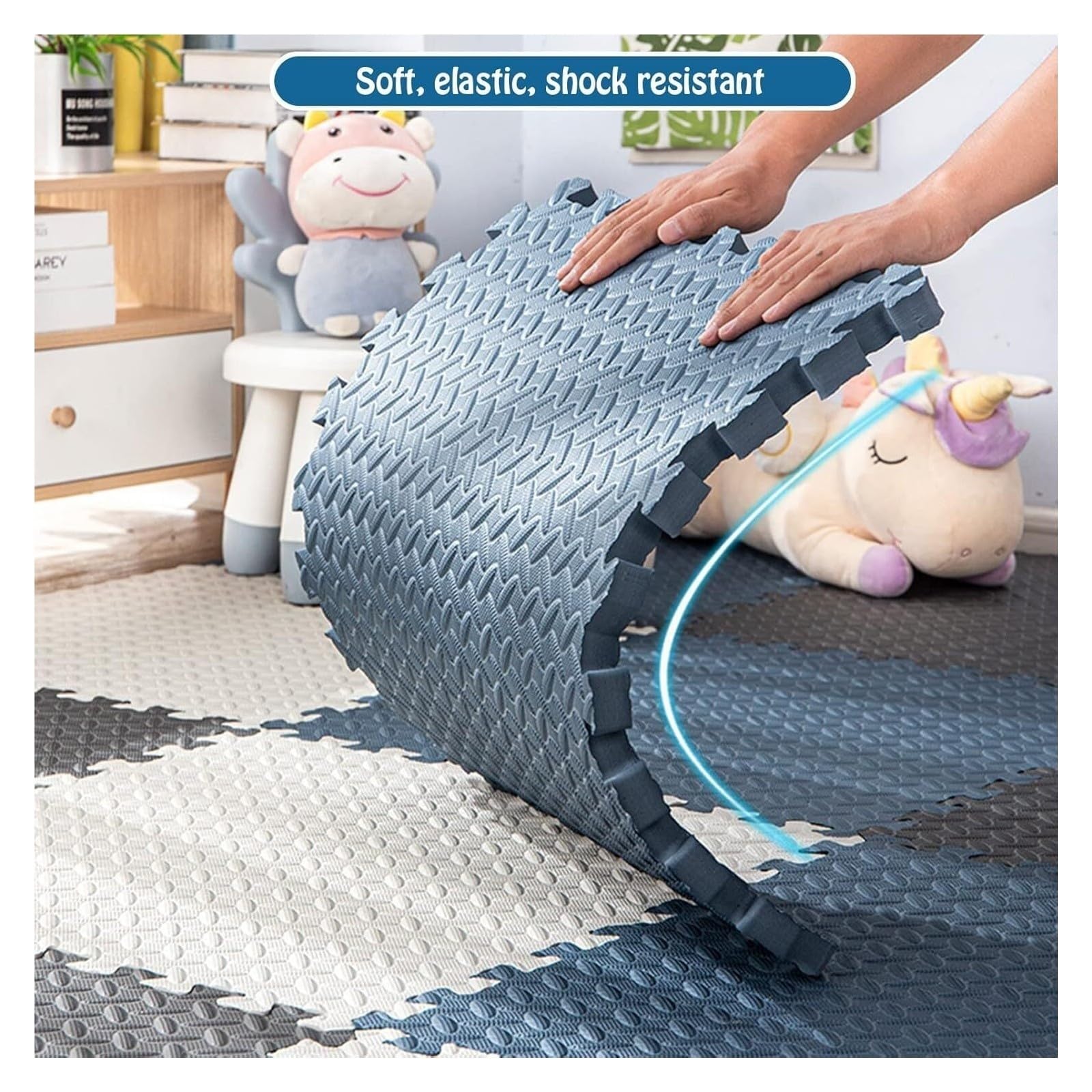 Soft Foam Sensory Tiles - Interlocking Floor Tiles