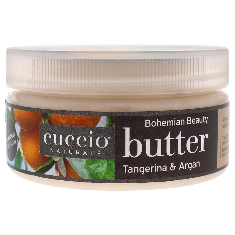Cuccio Butter Blend Tangerina e Argan Loção Corporal, 237 g
