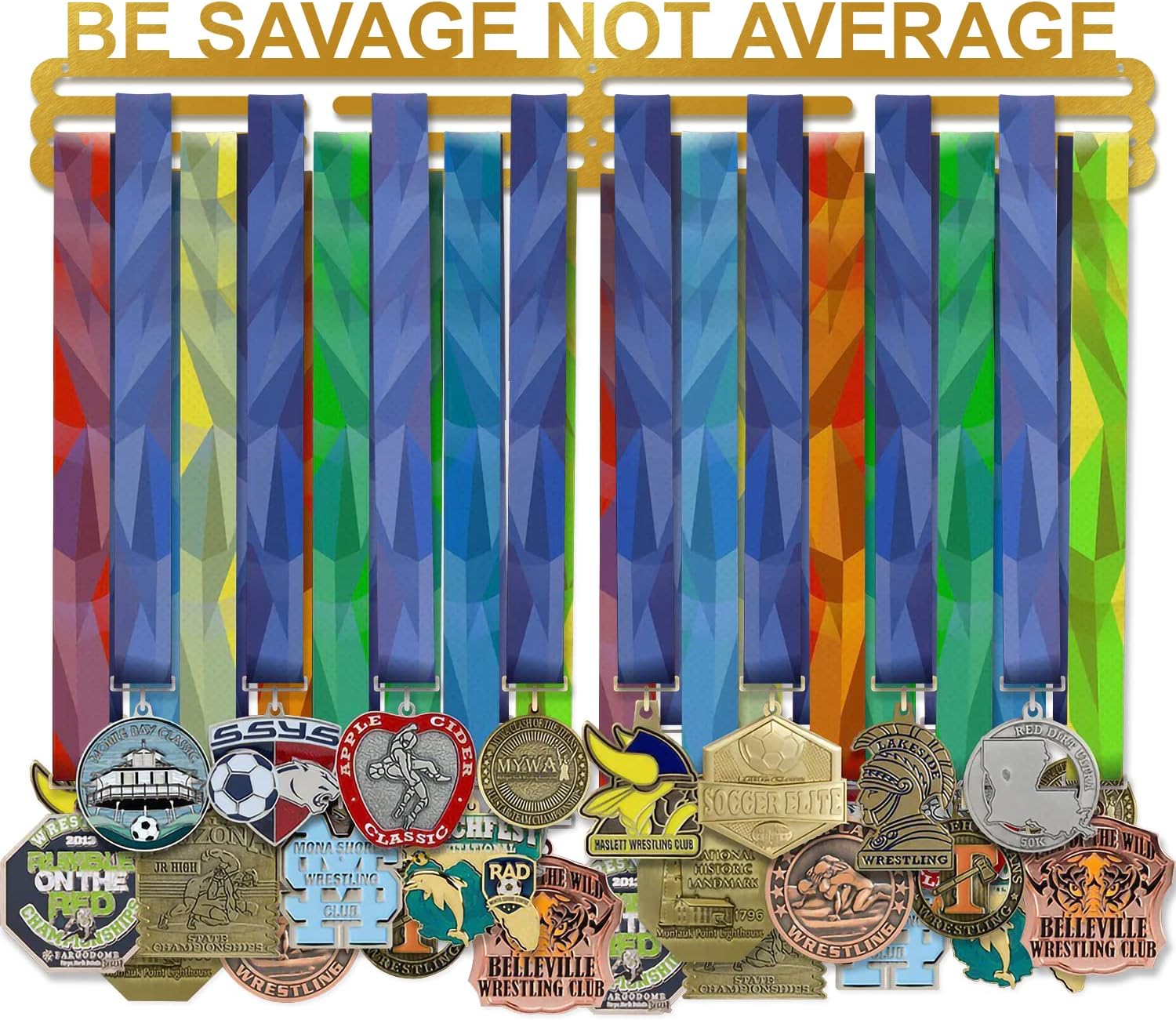 Medal Hanger Display Rack Frame – Stainless Steel Medal Holder for Sports