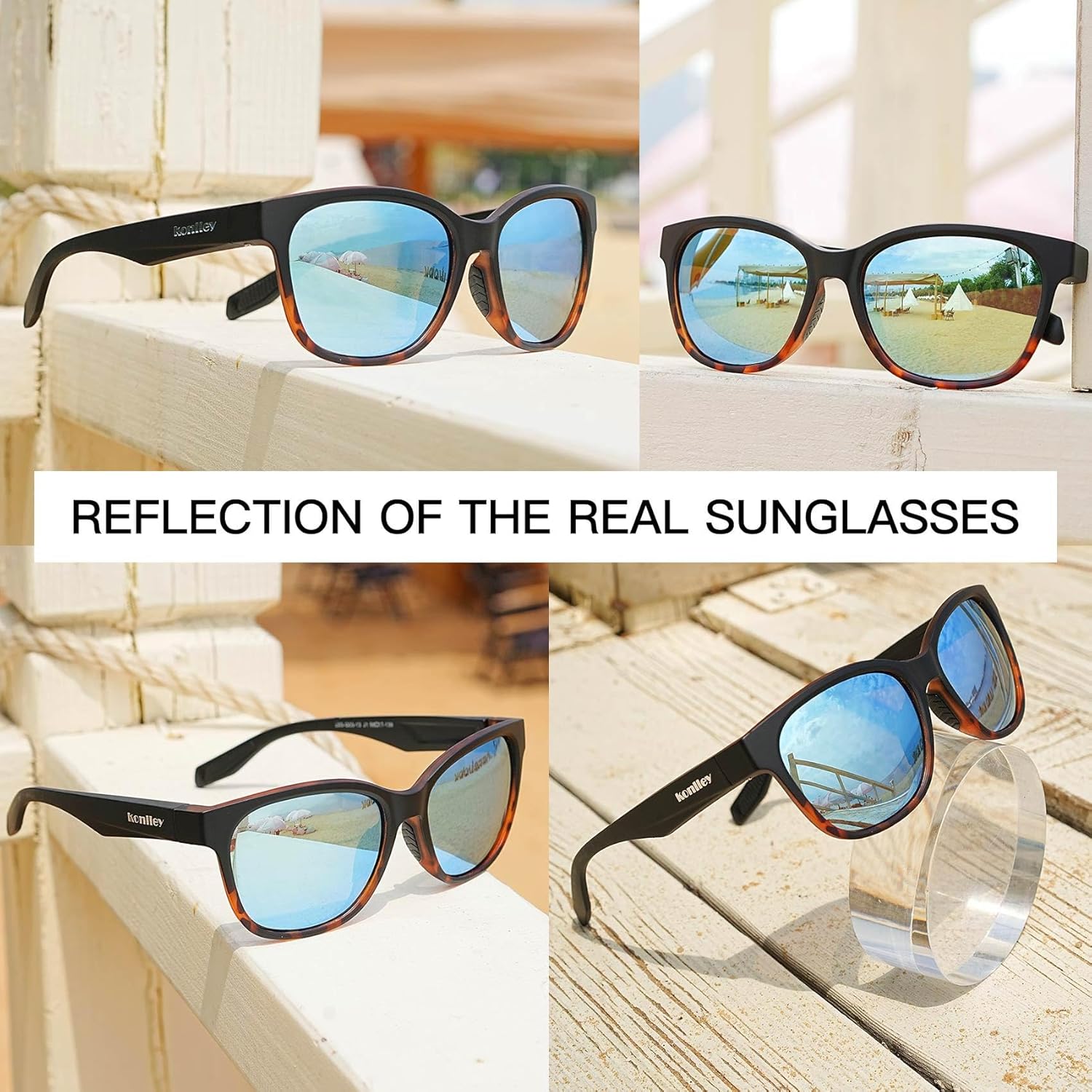 Floating Polarized Sunglasses, Water Sports Sunglasses for Men and Women