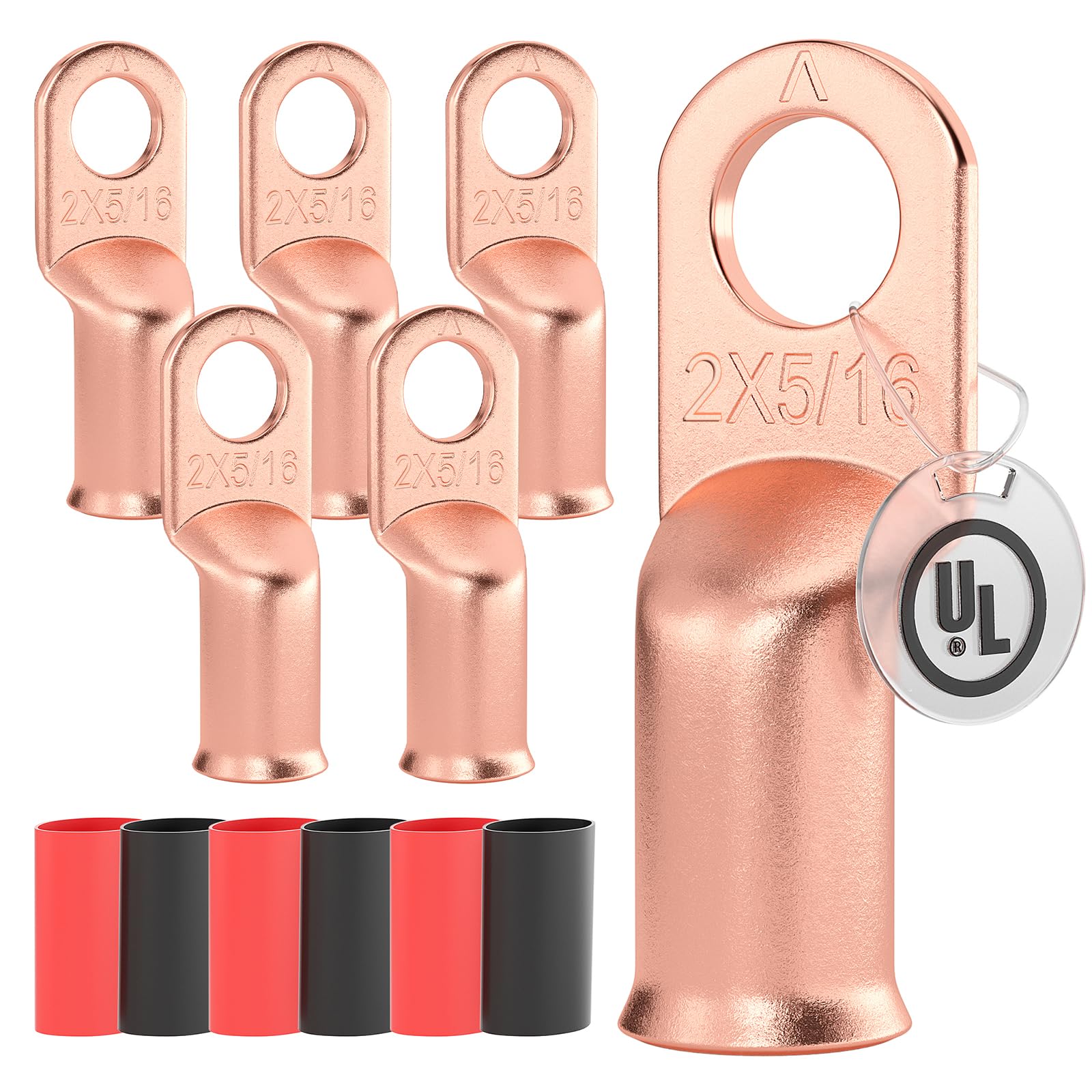 Ring Terminals - 22-18 AWG Heat Shrink Connectors -31 Ring Terminals - 22-18 AWG Heat Shrink Connectors -31