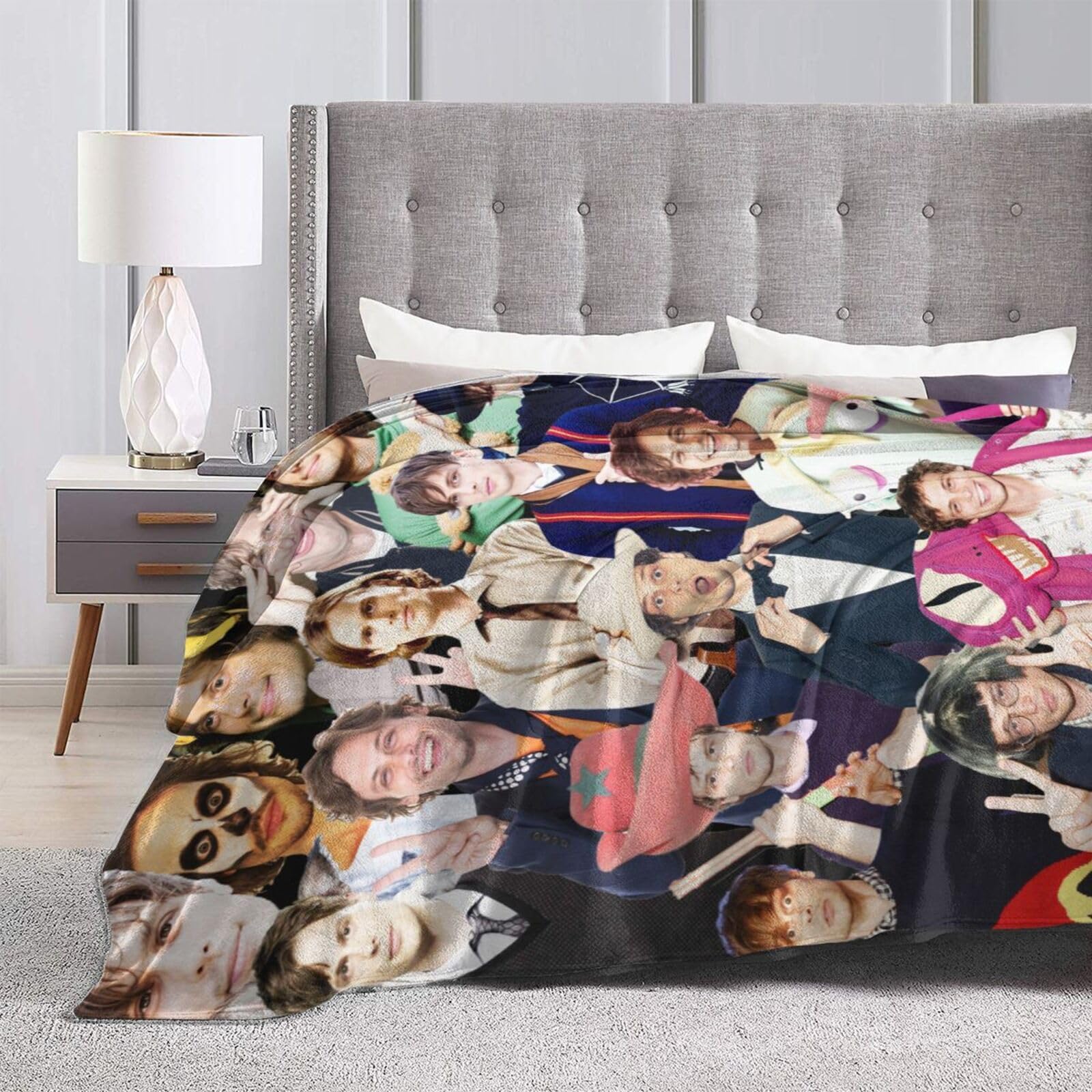 Blanket Matthew Grey Gubler Soft And Comfortable Wool Fleece Throw