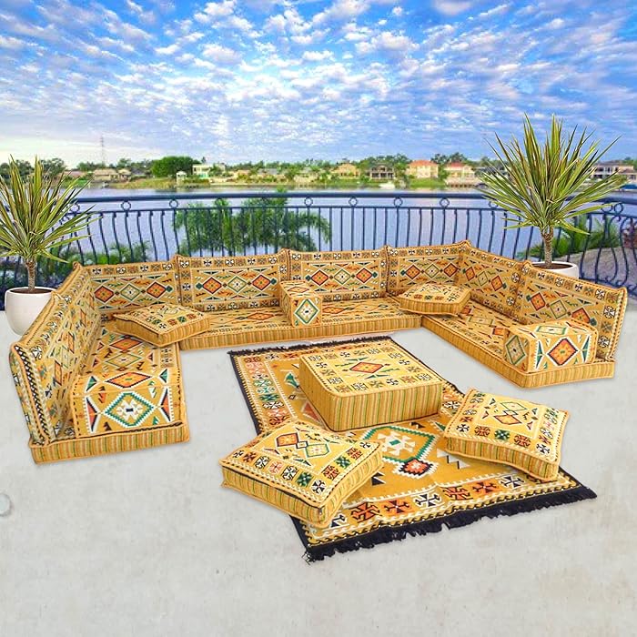 Buy Arabic U Shaped Floor Sofa,Arabic Floor Seating,Arabic Floor Sofa