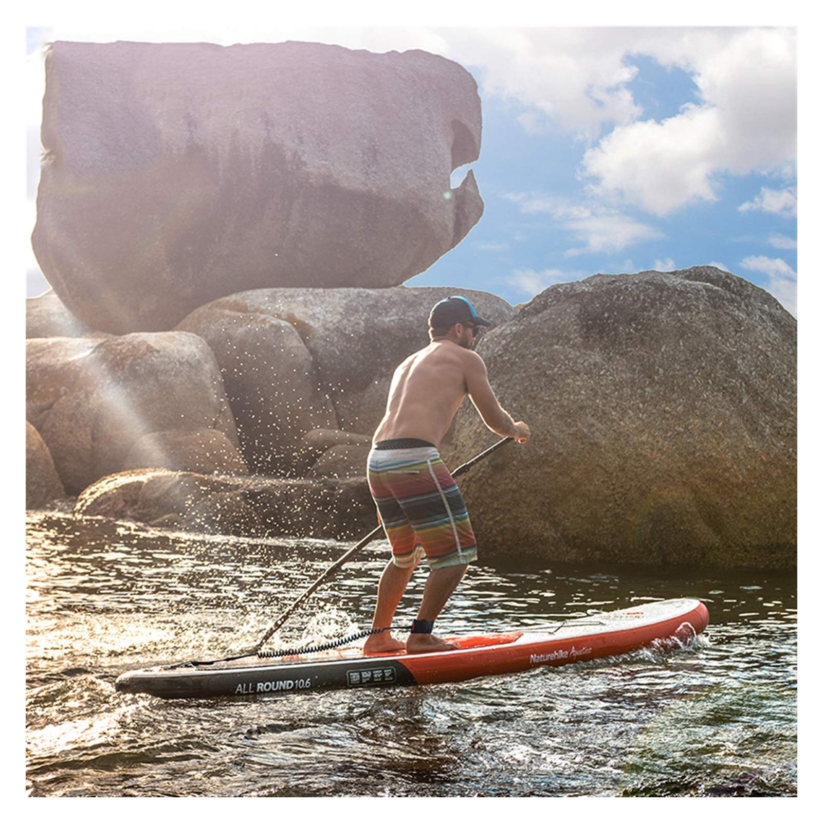 Surf Leine 3 Meter Premium-Surfbrett-Leine SUP-SUP-SUP-Beinseil-Paddel-Board-Leine SUP Leash.
