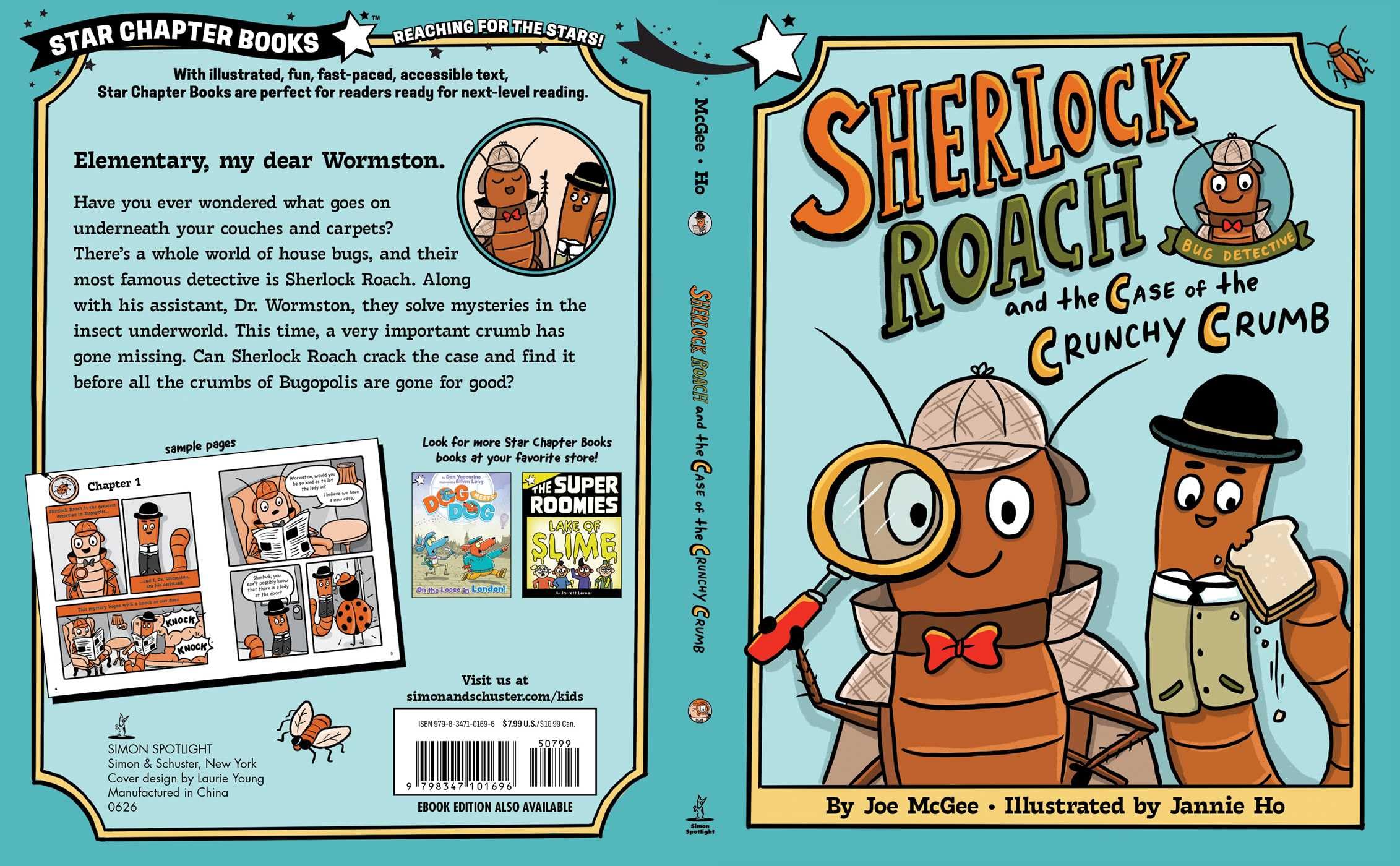 Sherlock Roach and the Case of the Crunchy Crumb: A Star Chapter Book