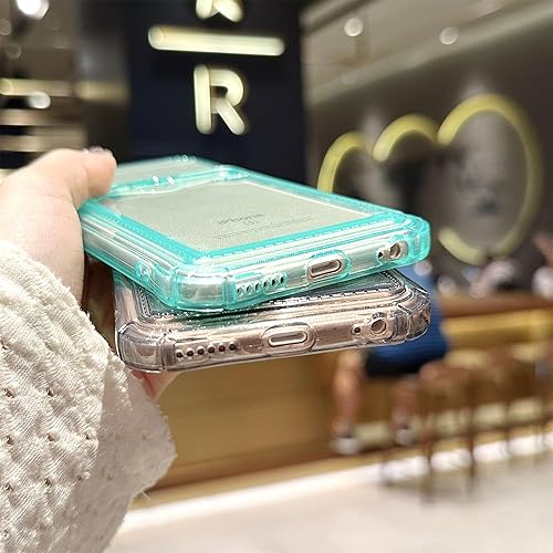 Miniatura 12 de Compatible with iPhone 6 Case, Clear Protective Card Slot Case, Slim Fit Soft TPU Shockproof Wallet Case with Cute Card Holder Pocket for iPhone 6