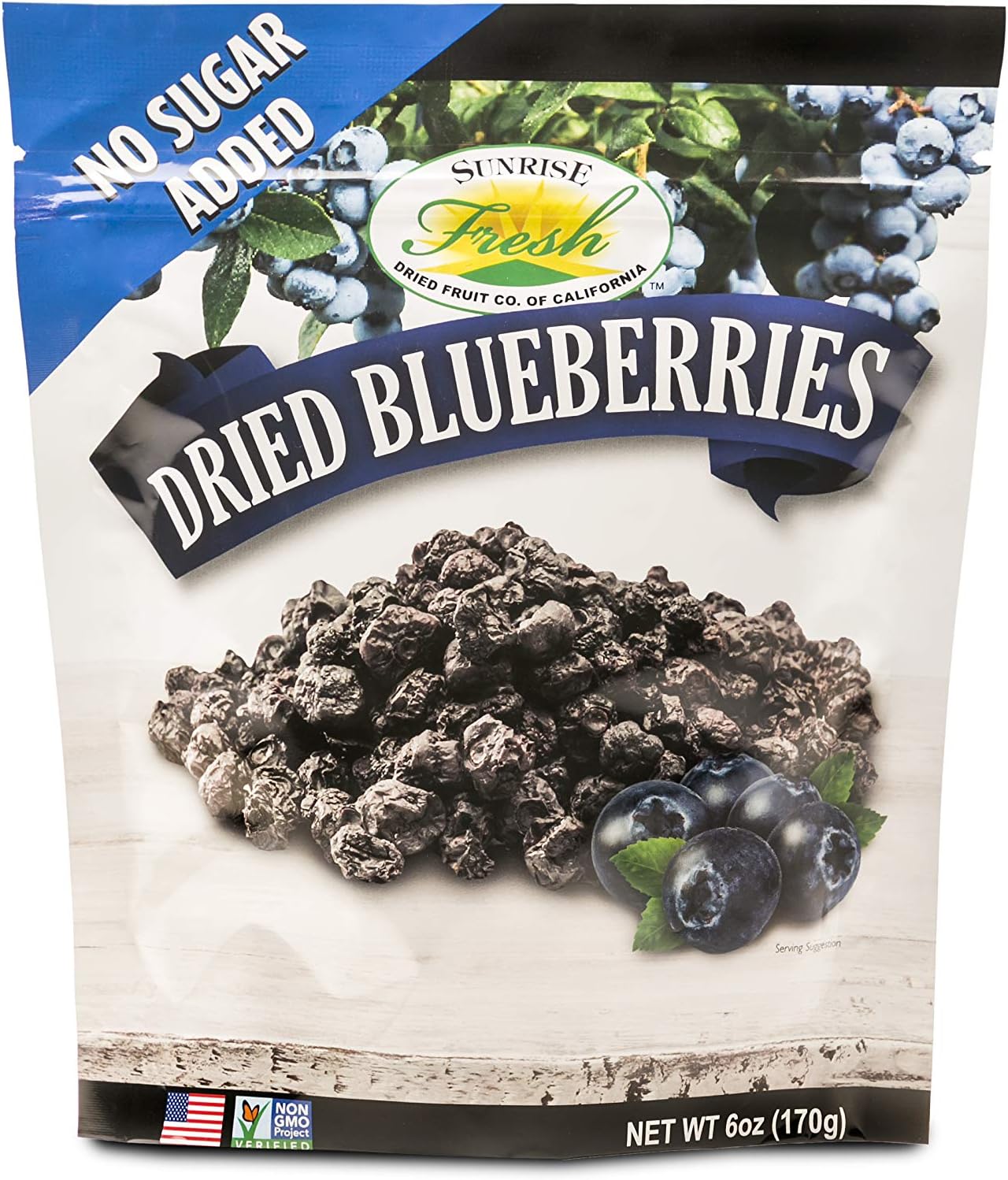 6 0z. Dried Blueberries