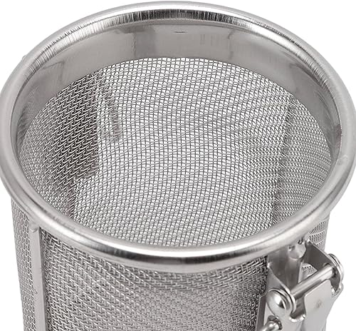 Miniatura 8 de Infusor de bolas de té de acero inoxidable 304, colador multifuncional para condimentos con gancho de cadena extendido, ideal para hacer té y cocinar