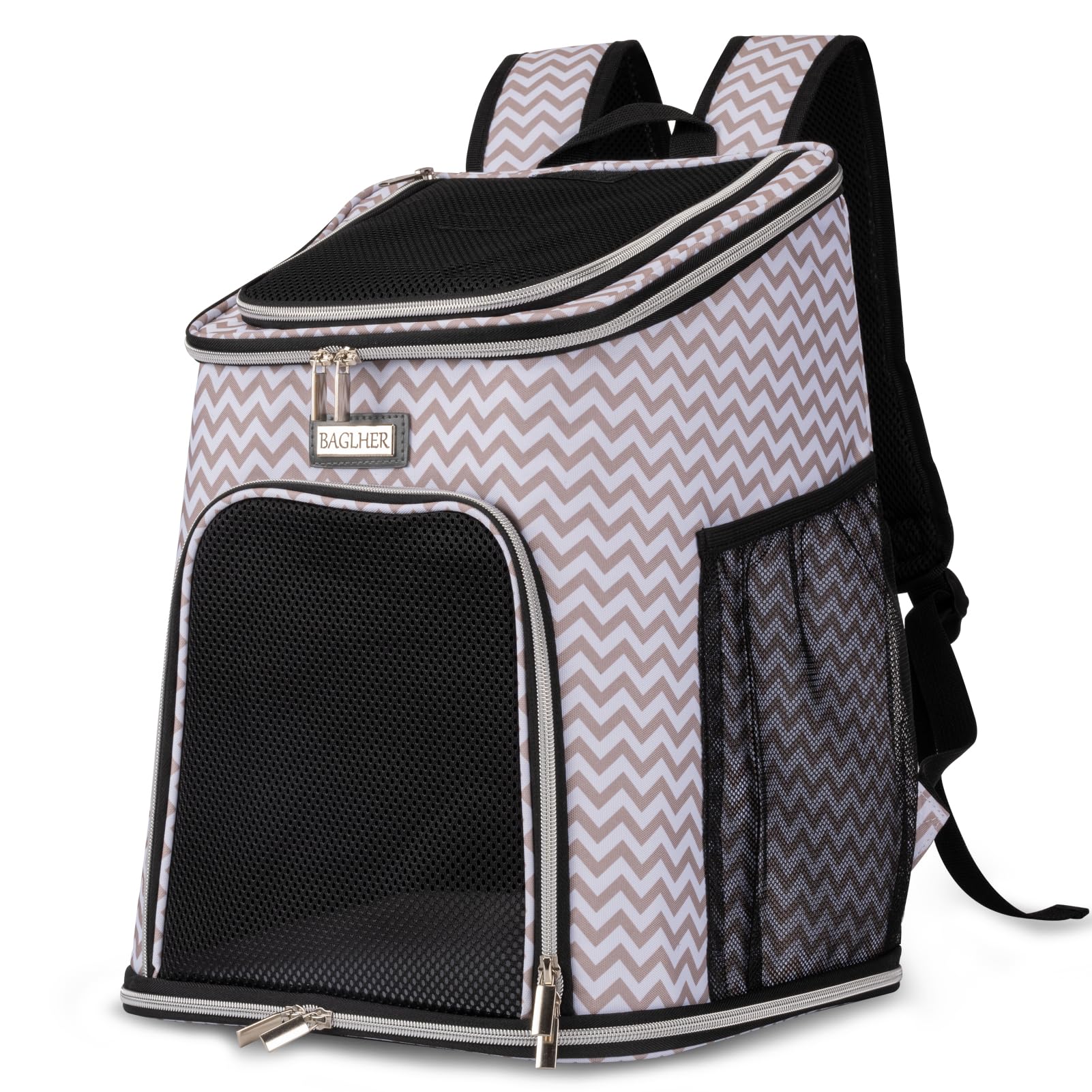 20% Off BAGLHER Mesh Pet Carrier Backpack for Cats & Dogs