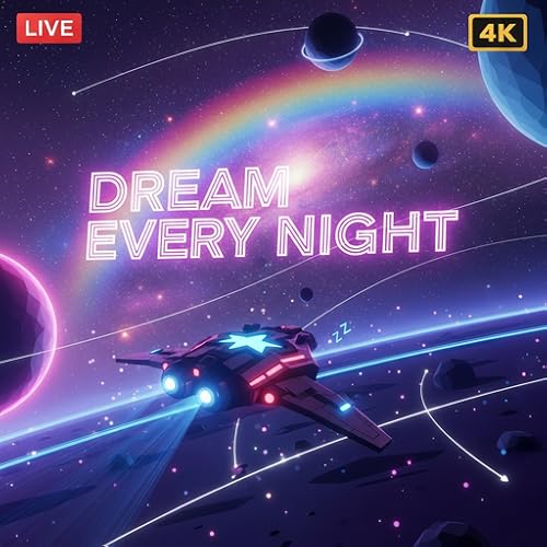 Whispered sleeping Solar System Tales: Orbiting Planets at Cosmic Midnight – Soft Space Hum Ambience | Fire TV