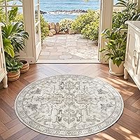 Vista 92 de jinchan Tapete de pasillo o cocina lavable, de época, reverso de hule antideslizante, ultradelgado, floral, para dormitorio, baño, lavandería y sala