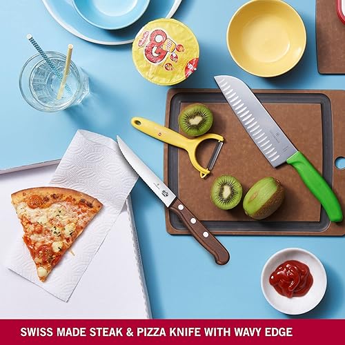 Miniatura 9 de Victorinox Juego de cuchillos para carne de madera de 4.7 pulgadas, borde recto (2 piezas)